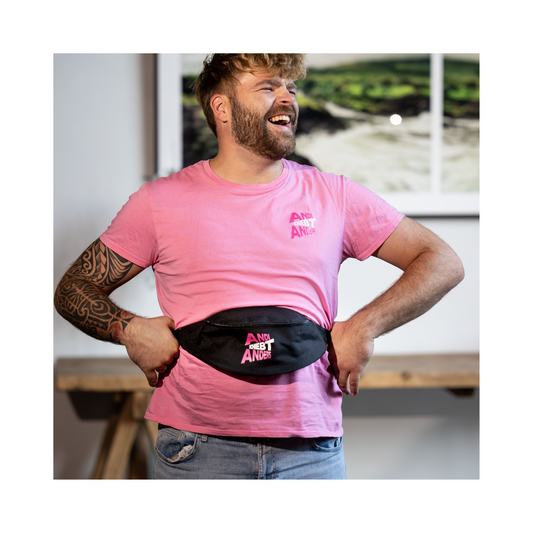 T-Shirt "Bierbauch Ultras" Pink